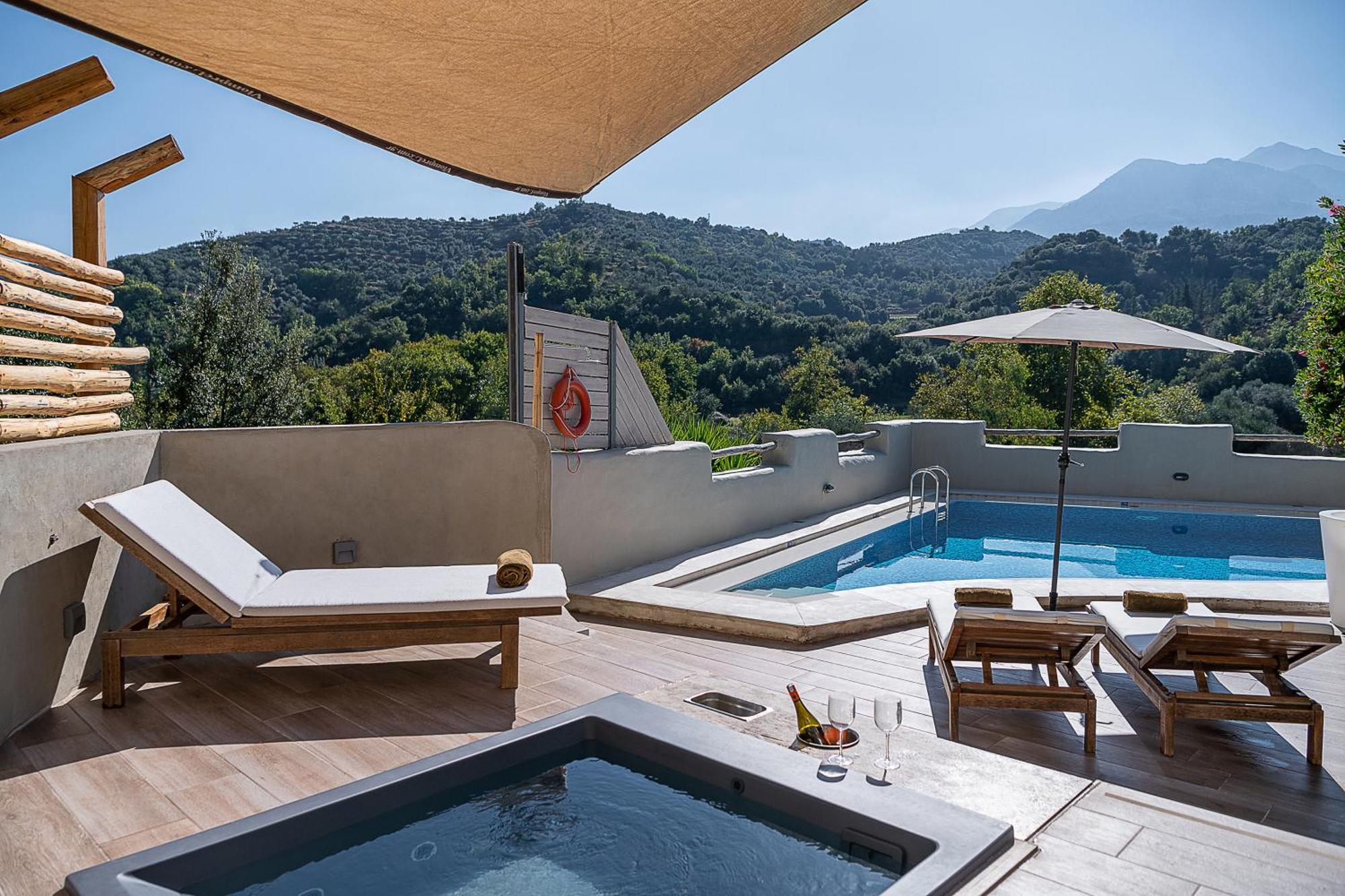 Verekinthos Villas - Pool, Hot Tub, Bbq, Kids Playground, Stunning Mountain Views Yerolakkos Ngoại thất bức ảnh